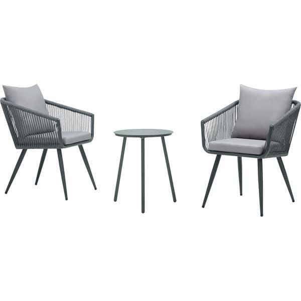 Garden Set 3 Pieces - Grey
