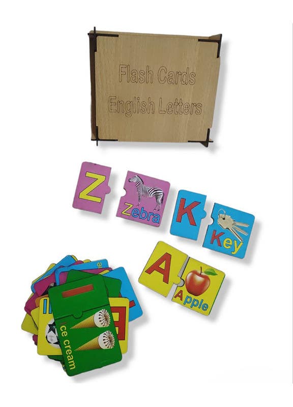 El-Safwa Education Toy Of English Letters For Children - Multicolor
