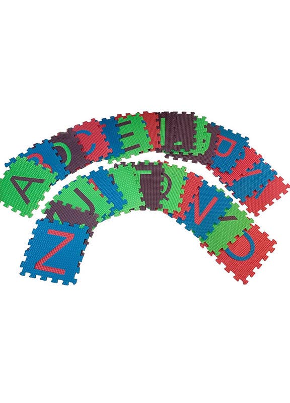 El-Safwa Foam Learning English Letters Puzzle Toy For Children - Multicolor