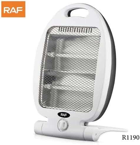 Raf R.1190 Handheld Heater With 2 Heating Candles, 800W - White