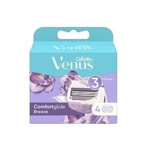 Venus Breeze Women'S Replacement Razor Blades With Shave Gel Bars - 4 Pcs From Gillette