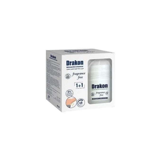 Whitening Roll-On Deodorant Fragrance Free 50Ml From Drakon