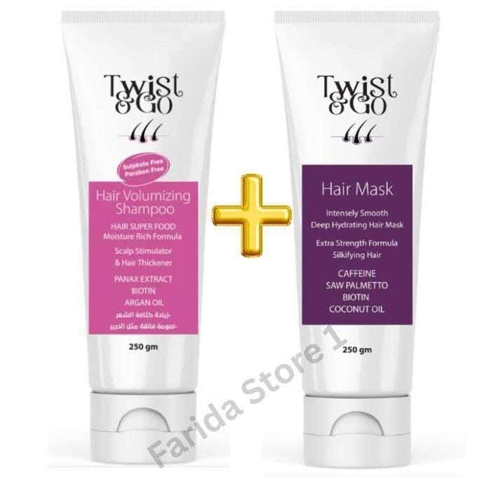 Hair Care Set (Shampoo & Mask) - Revitalize & Nourish Your Hair From Twist&Go