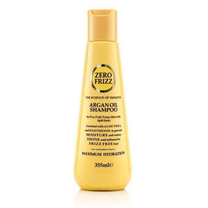 Argan Oil Shampoo, Maximum Hydration, 355Ml From Zero Frizz