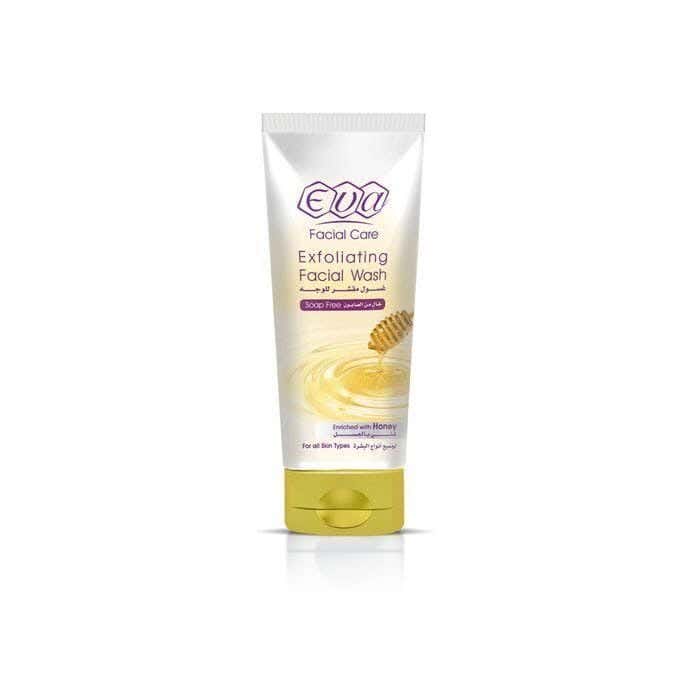 Exfoliating Facial Wash Enriched With Honey For All Skin Types 150Ml From Eva