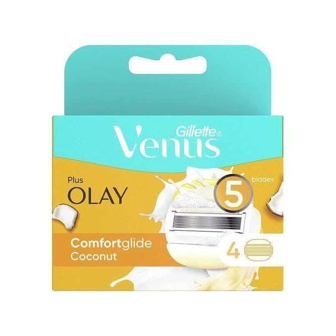 Plus Olay Comfort Glide Coconut Scent 5 Blades From Gillette