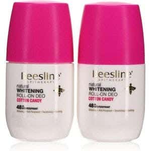 Whitening Roll-On Deodorant, Cotton Candy, 50Ml, 2-Pack From Beesline