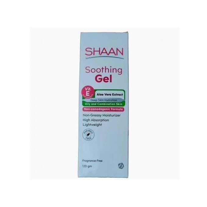 Soothing & Moisturizing Skin Gel With Aloe Extract 120Gm From Shaan