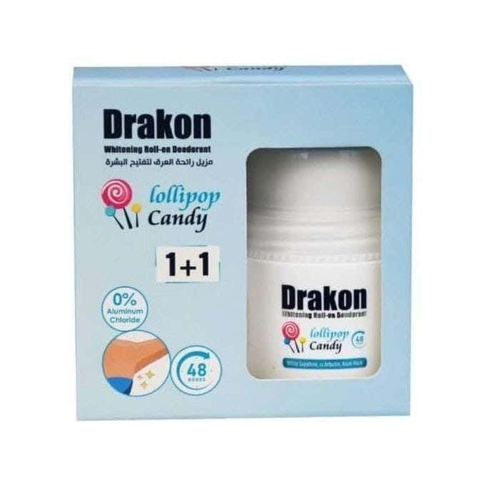 Whitening Roll-On Lollipop Candy 50 Ml, 2 Pieces From Drakon
