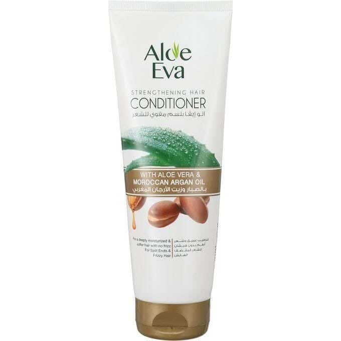 Hair Conditioner With Aloe Vera & Moroccan Argan Oil - 230 Ml From Aloe Eva