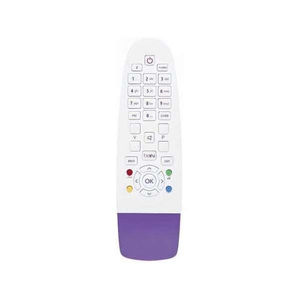 Protective Receiver Remote, Compatible With Bein Sport Receivers - White