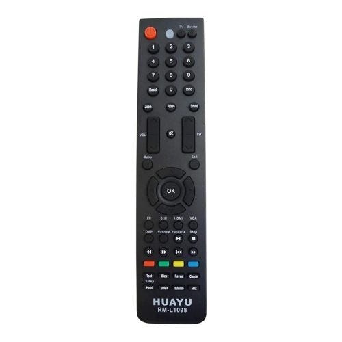 Huayu Remot Control, Compatible With Hisense Screen Screen - Black