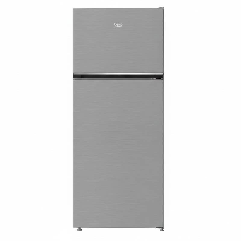 Beko RDNE455MK No-Frost Refrigerator, 430 Liter Capacity, 2 Doors - Silver
