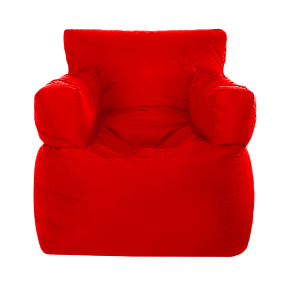 Water Proof Modern Bean Bag, 75×78×92 cm - Red
