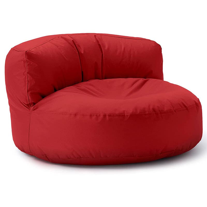 Cozy Twix Bean Bag, 50×90×90 cm - Red