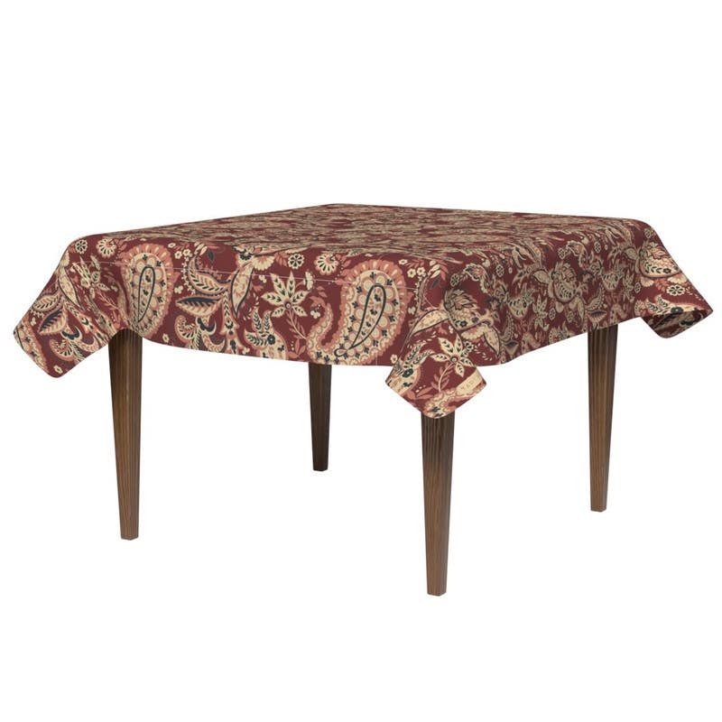 Polyester Tablecloth, 140×140 cm - Multicolor