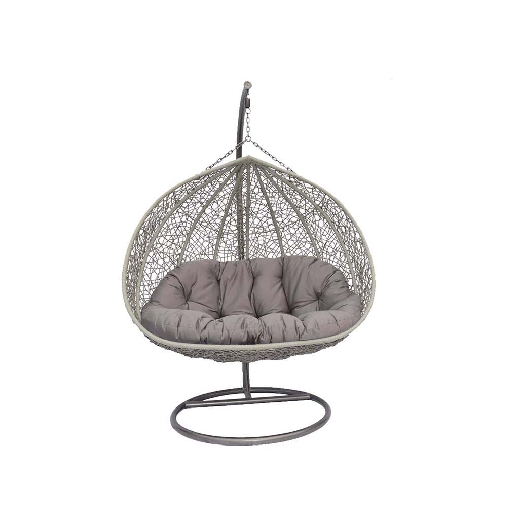 Relaxed rattan pillow, 2 individuals, 145×125×75×210 cm - Ramadi