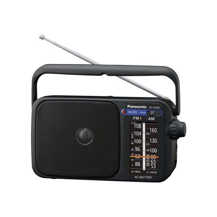 سماعة صوت Panasonic RF-2400D Portable Radio - Black