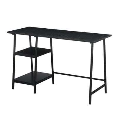 Metal Desk, Electrostatic Paint, 120 × 40 × 72 cm - Black