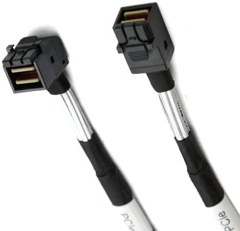 Keendex Kx2382 Mini SAS to Mini SAS Cable, 80 Cm - Gray