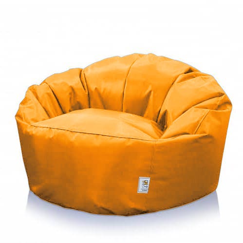Waterproof Fabric Bean Bag, 105×85 cm - Orange