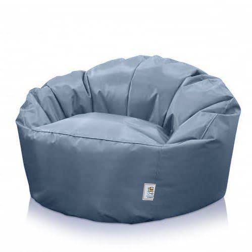 Waterproof Fabric Bean Bag, 105×85 cm - Grey