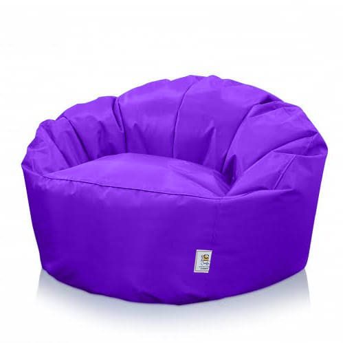 Waterproof Fabric Bean Bag, 105×85 cm - Mauve
