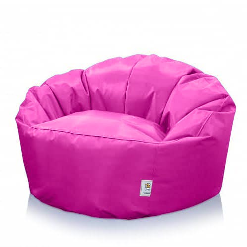 Waterproof Fabric Bean Bag, 105×85 cm - Fuchsia