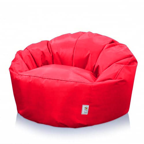 Waterproof Fabric Bean Bag, 105×85 cm - Red