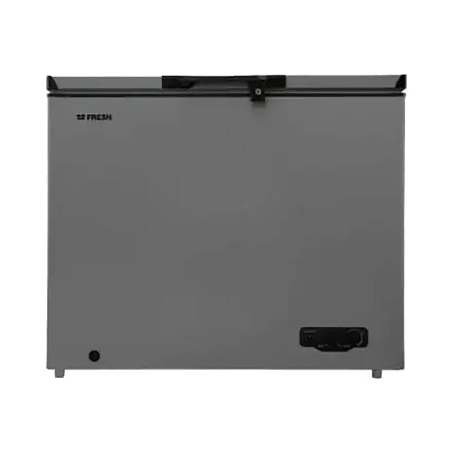 Fresh FDF-220 Horizontal Deep Frezzer, 165 Liters, Quick Freezing - Grey