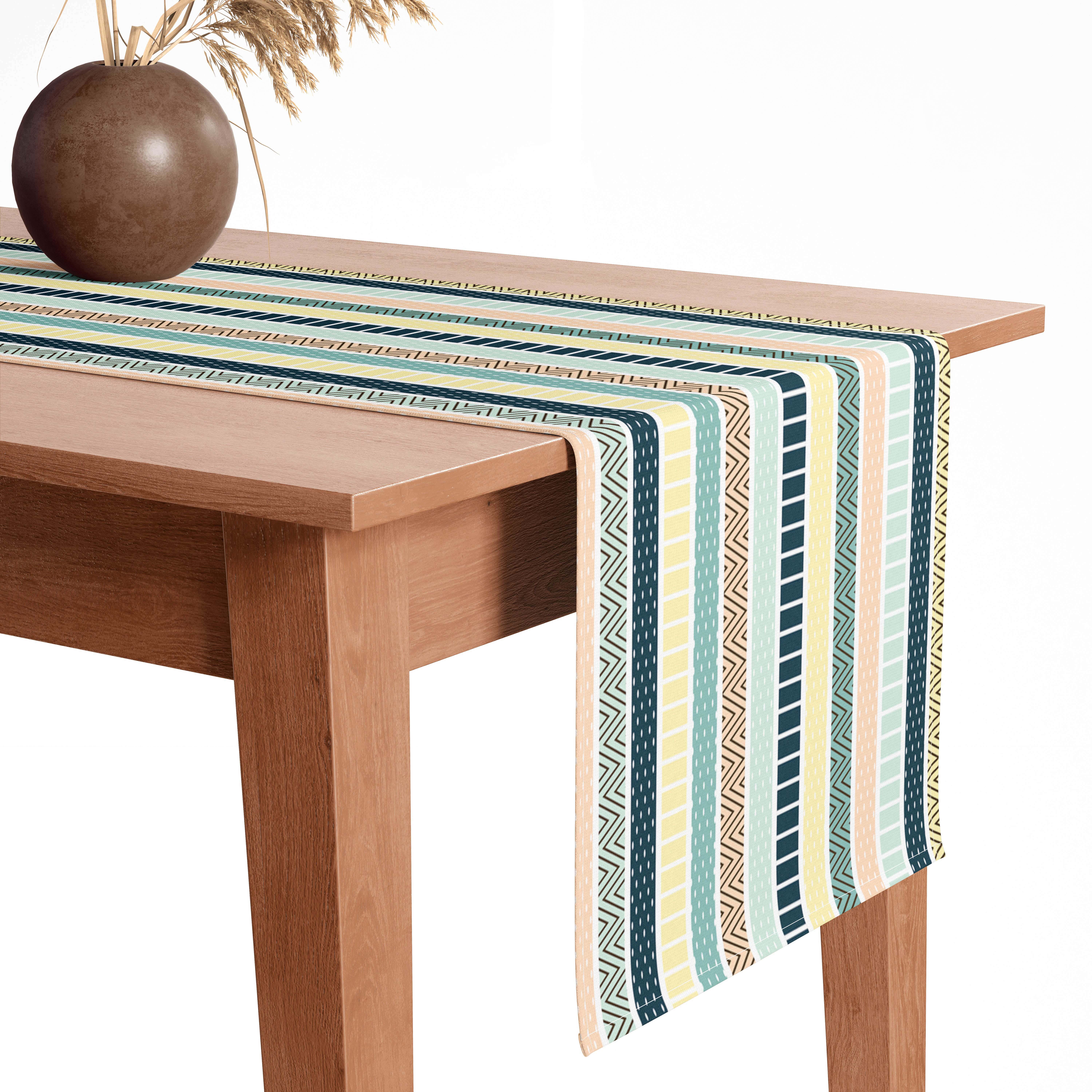 Velvet Runner, 200×40 cm - Multicolor