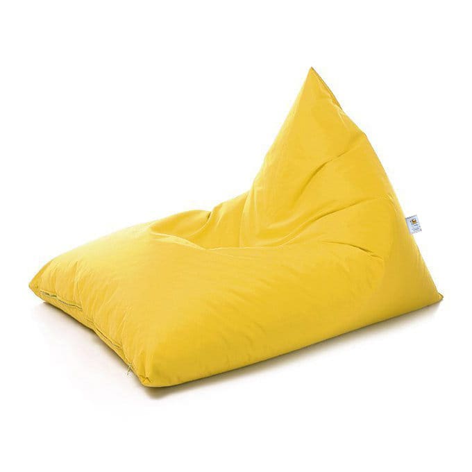 Waterproof Fabric Bean Bag, 140×70×70 cm - Yellow