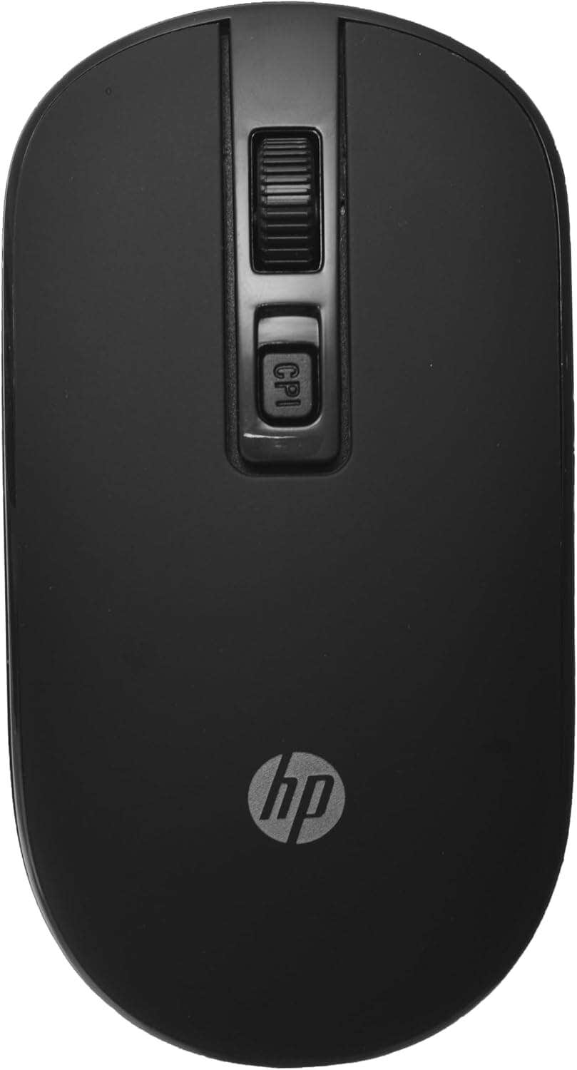 Usb Wireless Mouse, 5 Buttons, 2.4 Ghz Technology - Black