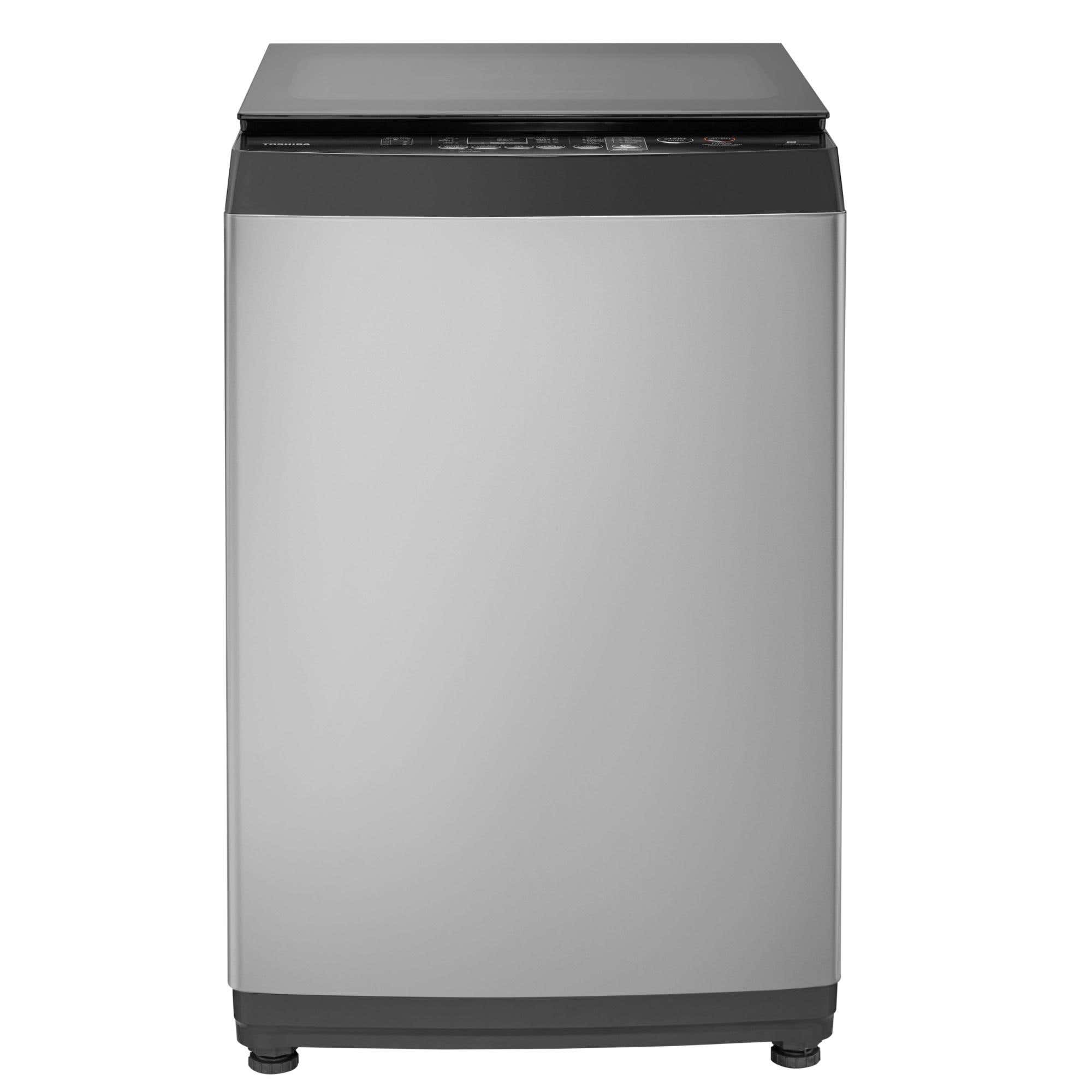 TOSHIBA Digital Top Load Automatic Washing Machine, 9 Kg, Silver