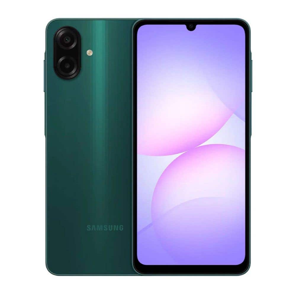Samsung Galaxy A07 Smartphone, 64GB, 4GB RAM, 4G LTE - Dark Green