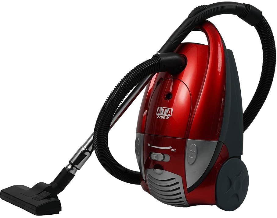 ATA YX49A-RCL Vacuum Cleaner, 2200 Watt - Red