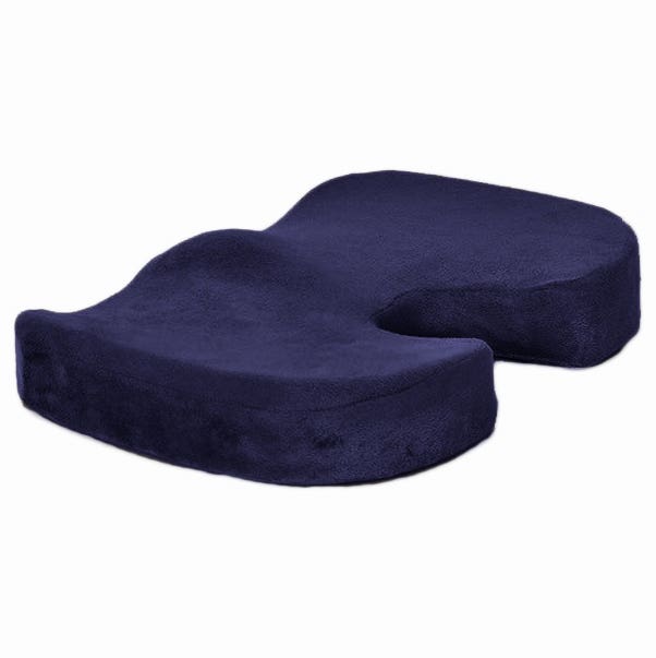 Bed in Home Memory Foam Chair Base - Navy Blue