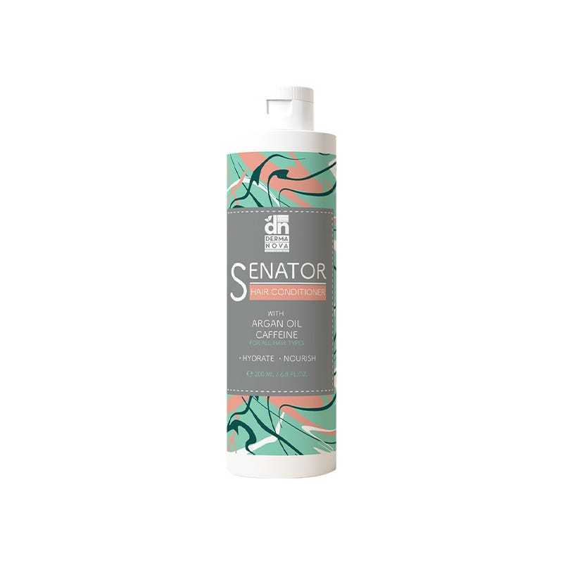 Senator Medical Conditioner for Treating Frizz and Split Ends, Moisturizing, 200 ml - White