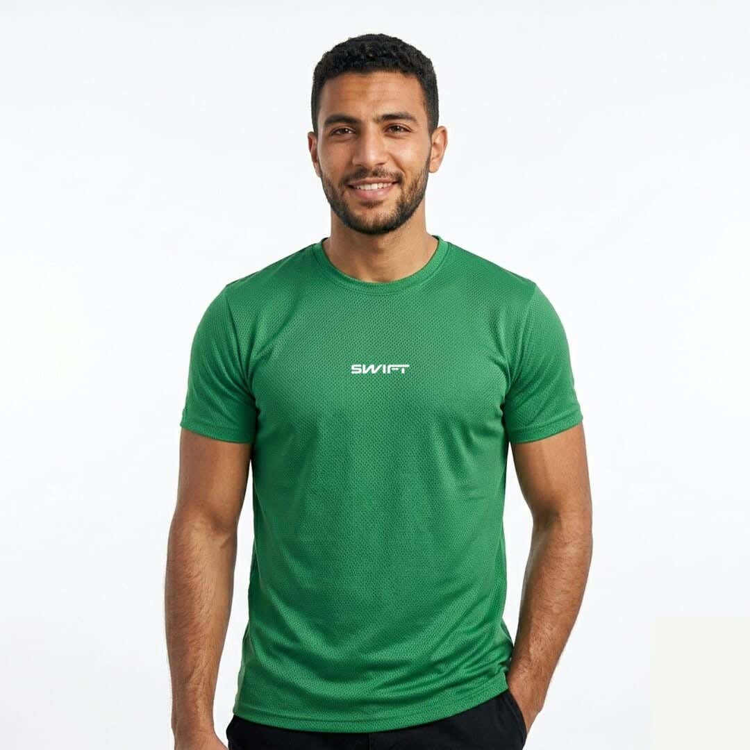 Swift Fit Men's T-Shirt, polyester - Green