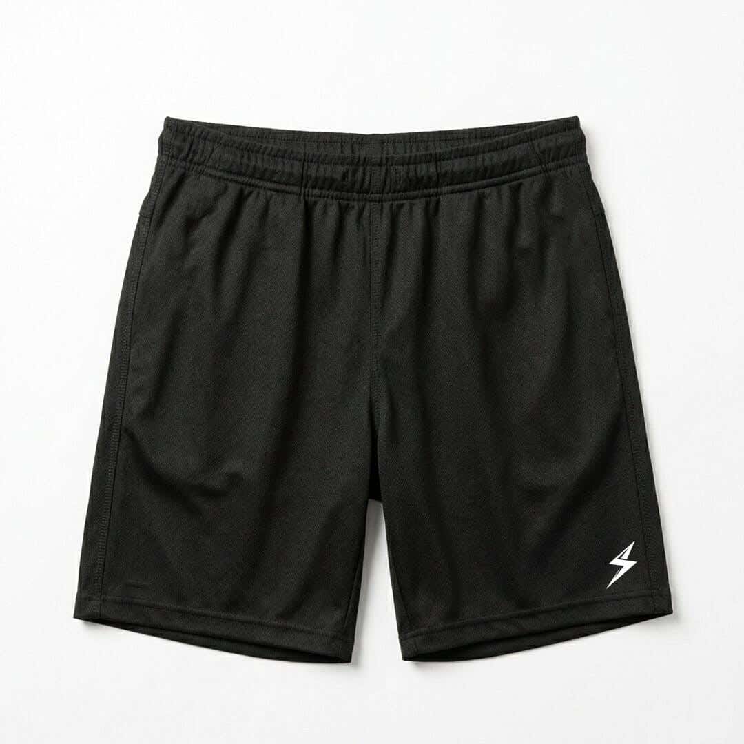 Women's Swift Fit Athletic Shorts, polyester - Black