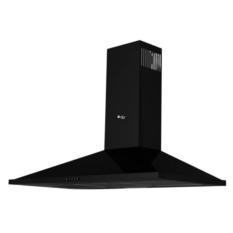 Purity ETO PRO PLUS BL 60 Built-in kitchen Hood, 60 cm, suction power 1000 m3/h, 3 speeds - Black