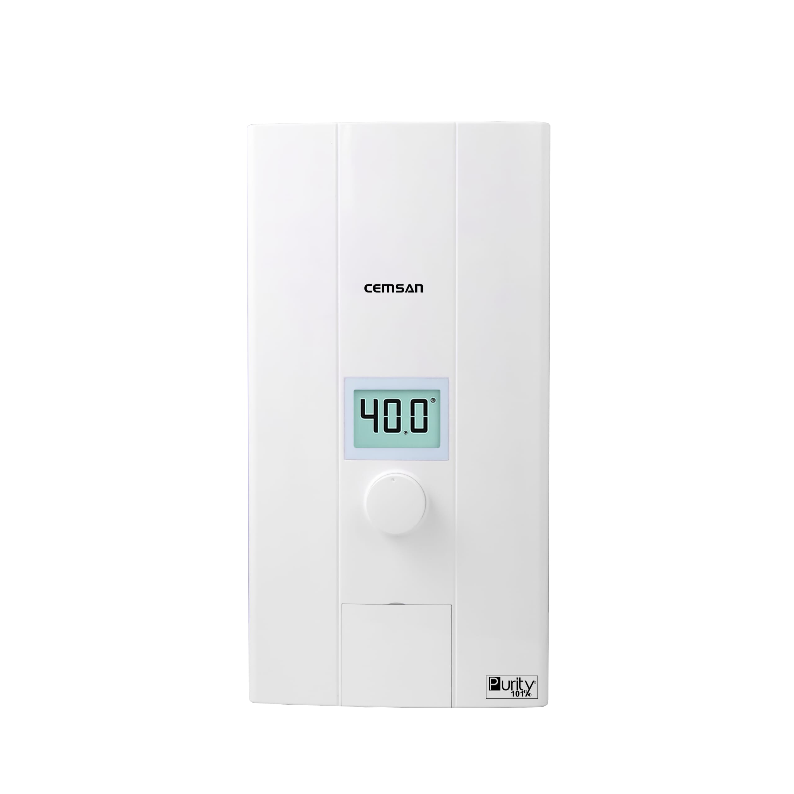 cemsan B21 Instant Water Heater, 21 kW, Digital Display - White