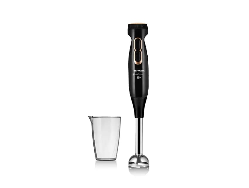 Tromma 1005016 Hand Blender, 2 in 1, 1000 Watts - Black Copper