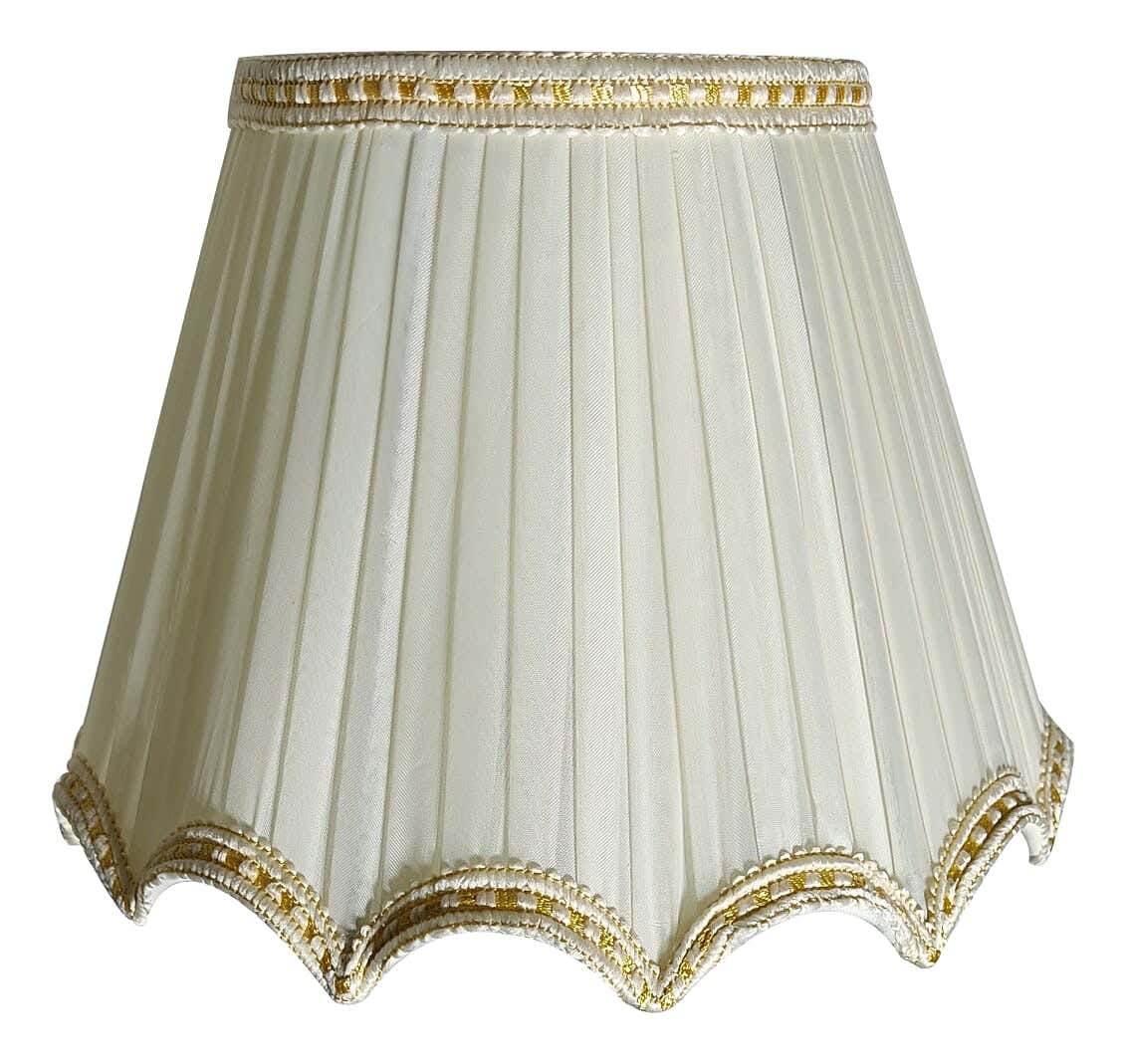 Fabric Lampshade, 1 Bulb, 30 Cm - Off White