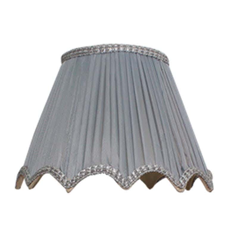 Fabric Lampshade, 1 Bulb, 30 Cm - Grey