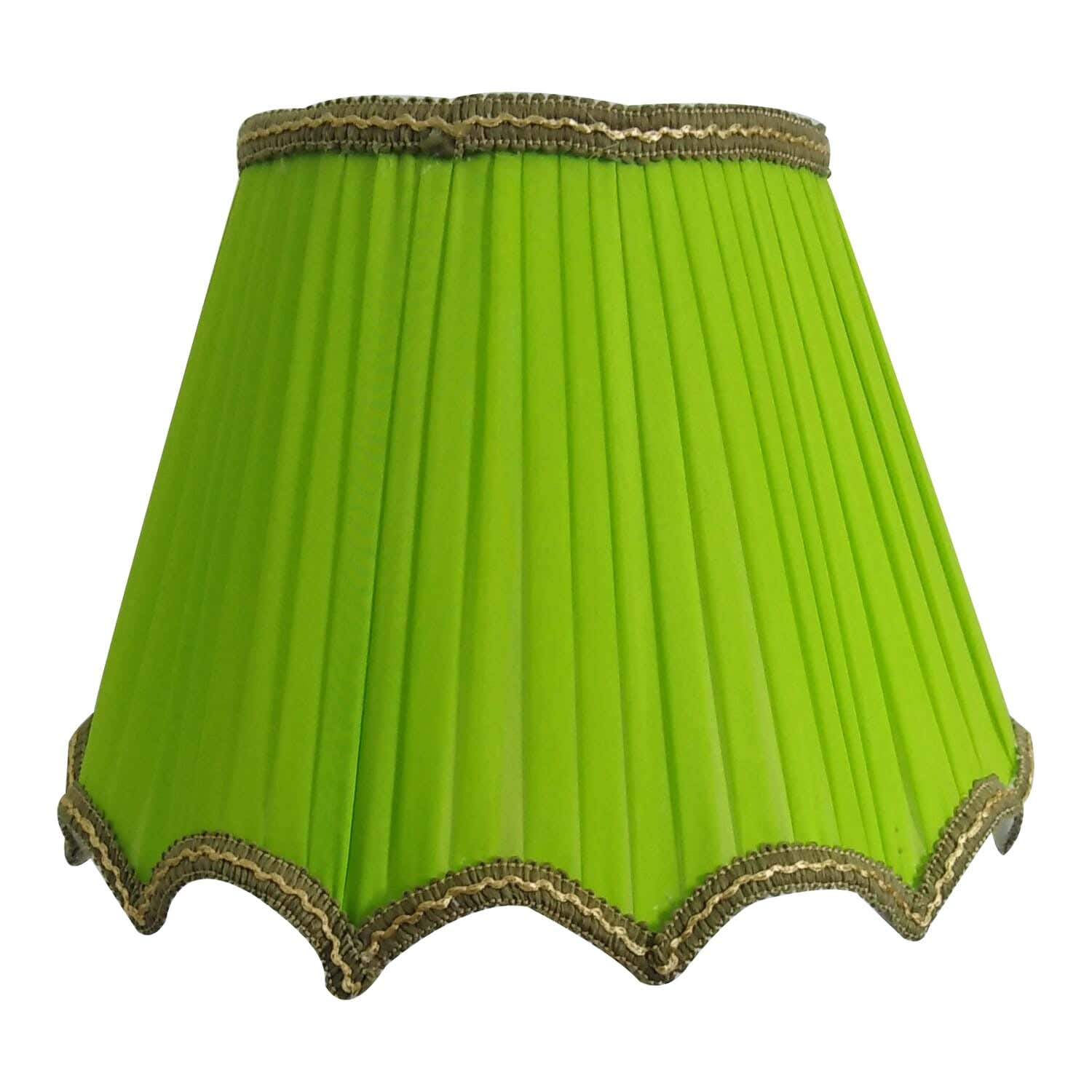 Fabric Lampshade, 1 Bulb, 30 Cm - Light Green