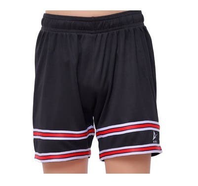 Anja Polyester Sport Shorts, For Boys - Black
