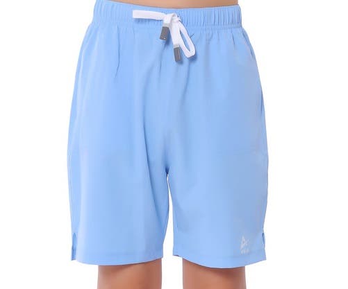 Anja Polyester Sport Shorts, For Boys - sky blue