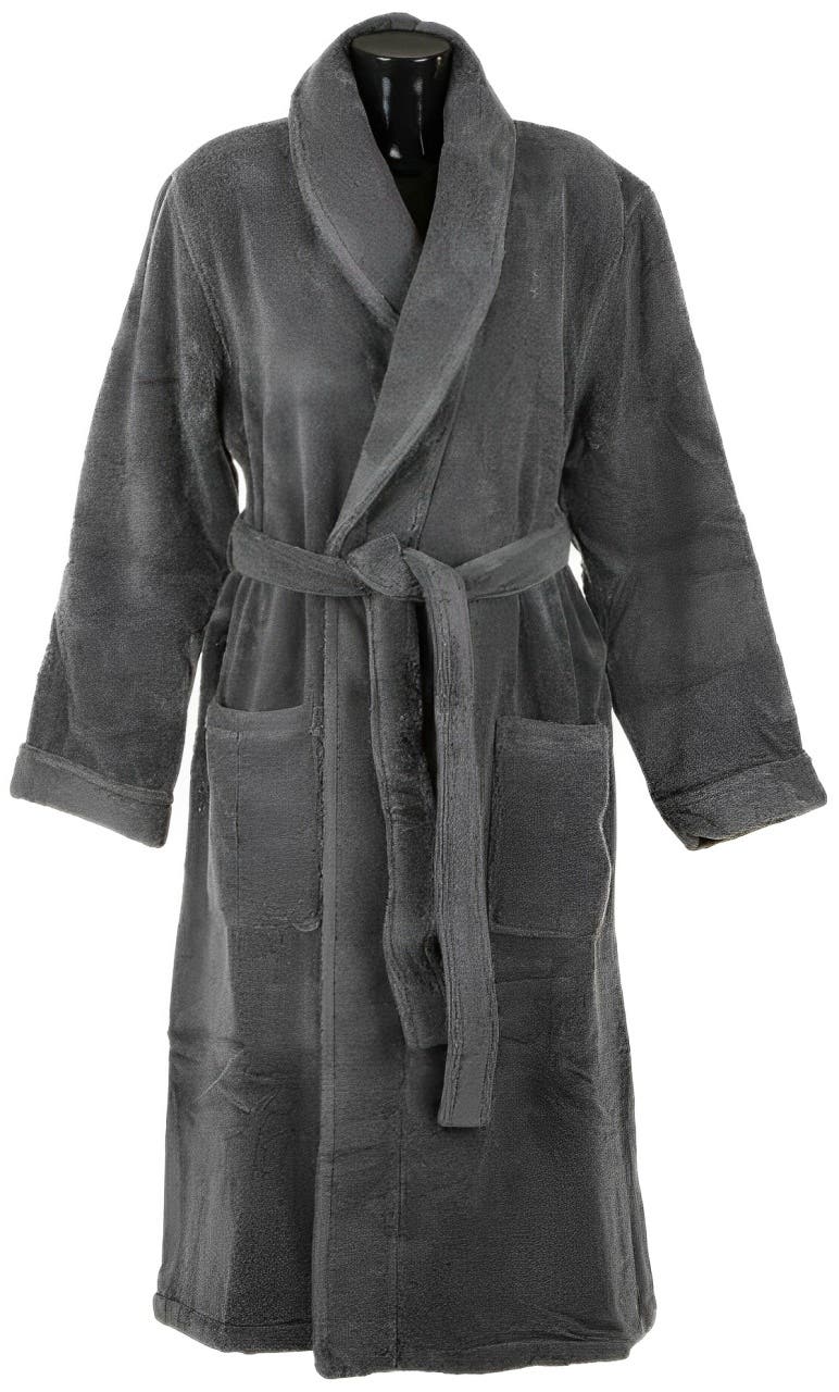 Soft Fur Long Sleeve Winter Robe for Men