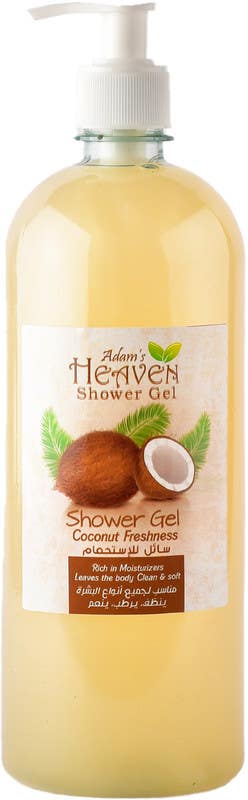 Heveen Coconut Shower Gel, 1Liter
